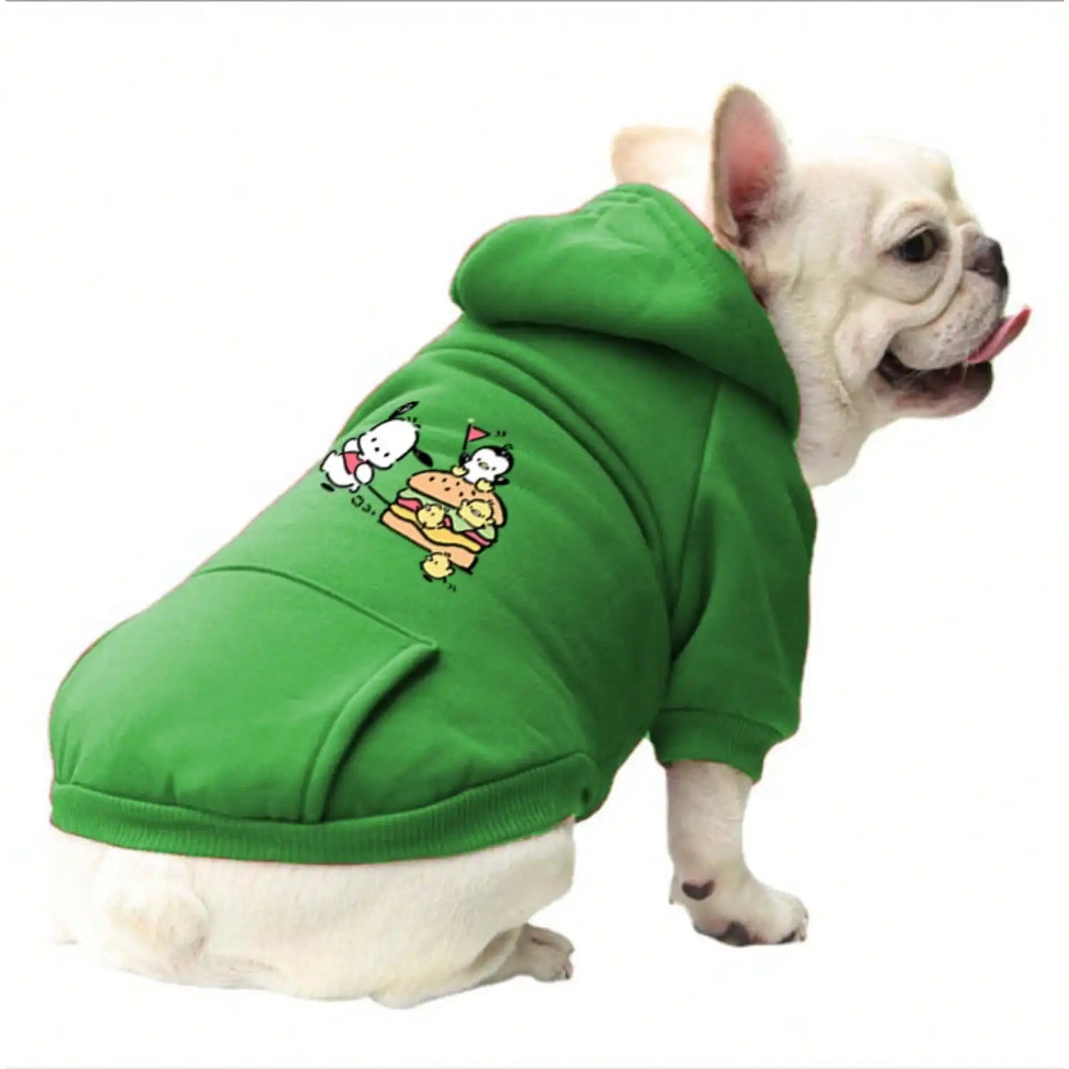 Green Cartoon Hoodie