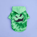 Green Tie‑Dye “Smiley” Pet Hoodie