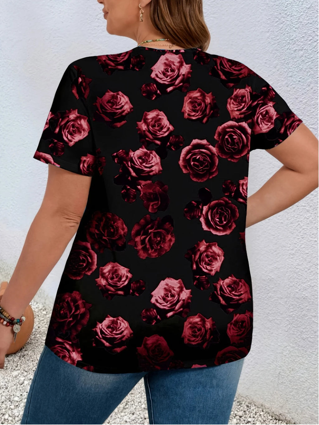 Rosabella Noir Statement Tee