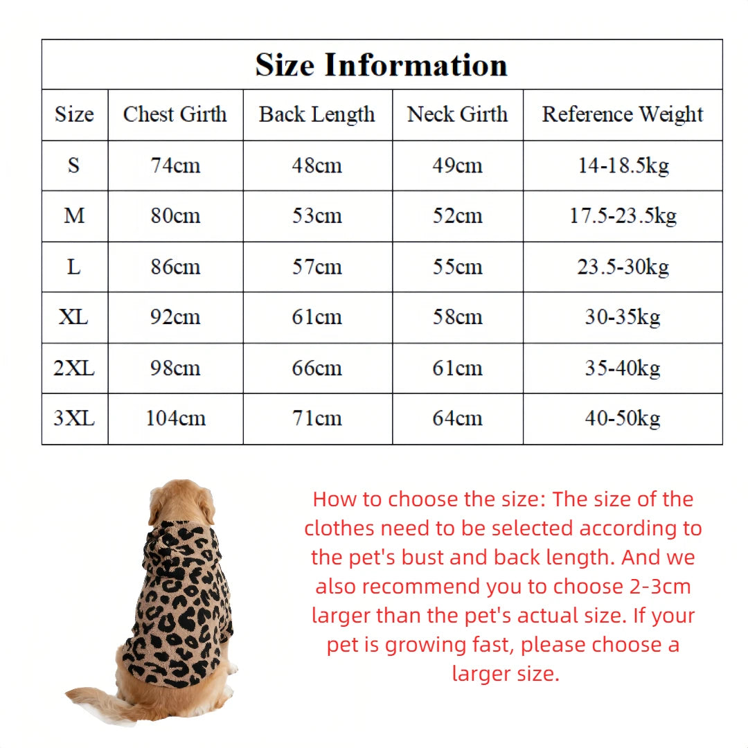Fearless Pup Snow Leopard Fleece Hoodie