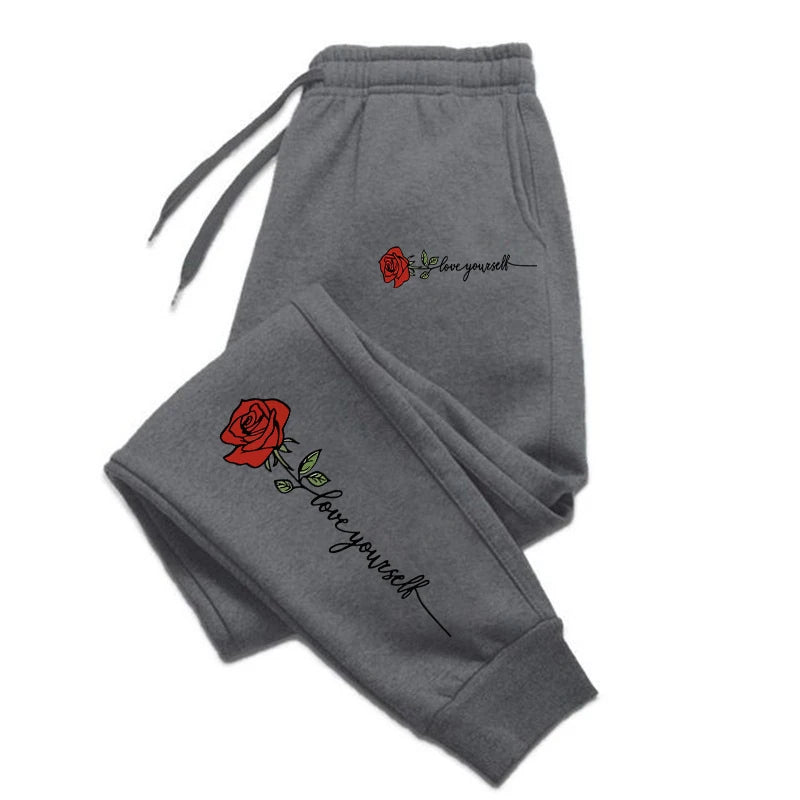 Love Yourself Rose Joggers